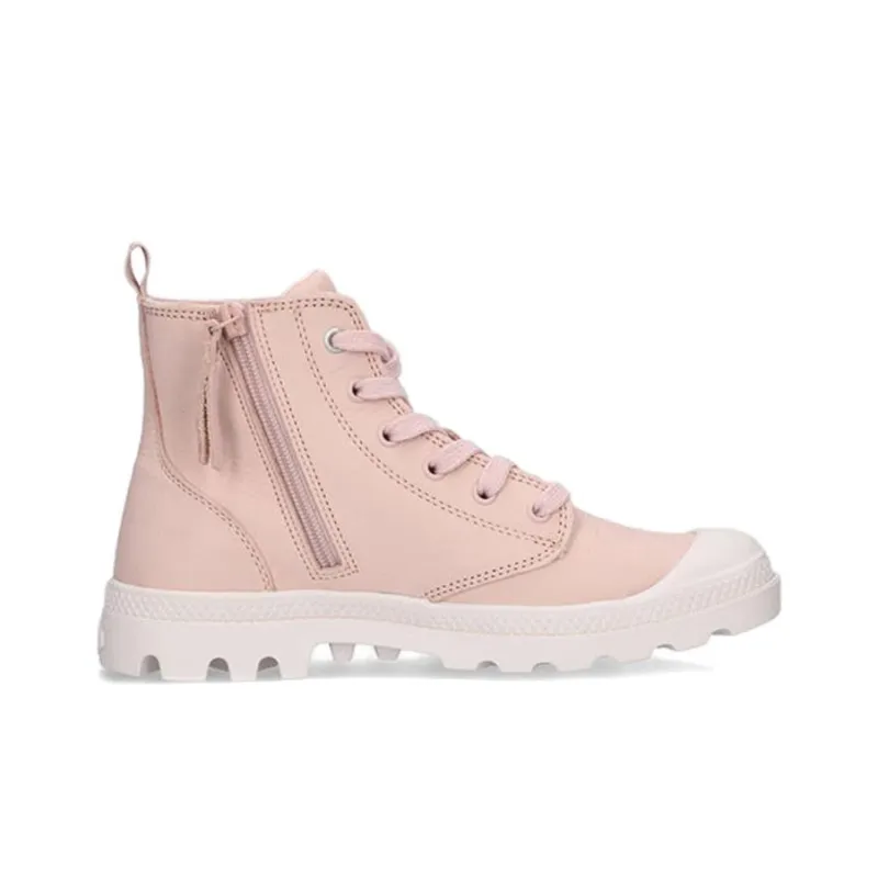 Palladium Pampa Outdoor Boots Women's Pink/White-1