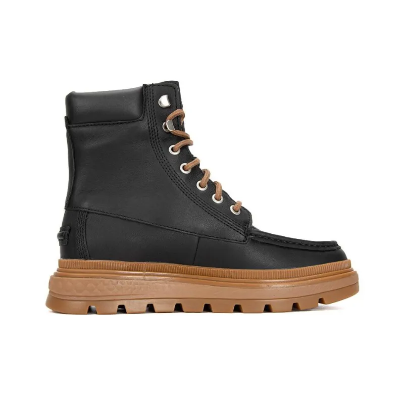 Timberland Ray City Moc Toe Chukka Boots 'Black Regenerative Leather' Women's-1