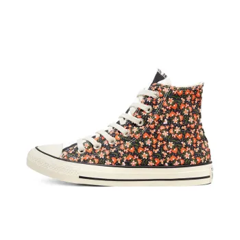 Converse Twisted Summer Chuck Taylor All Star High Top Floral Sneakers 'Red Pink Green' Women's
