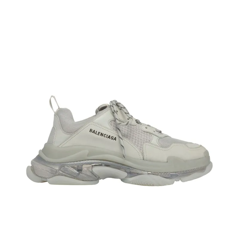 Balenciaga Triple S Clear Sole Grey-1