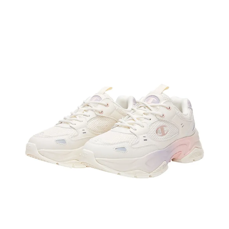 Champion Chunky Sneakers Women's Low Top Pink-1
