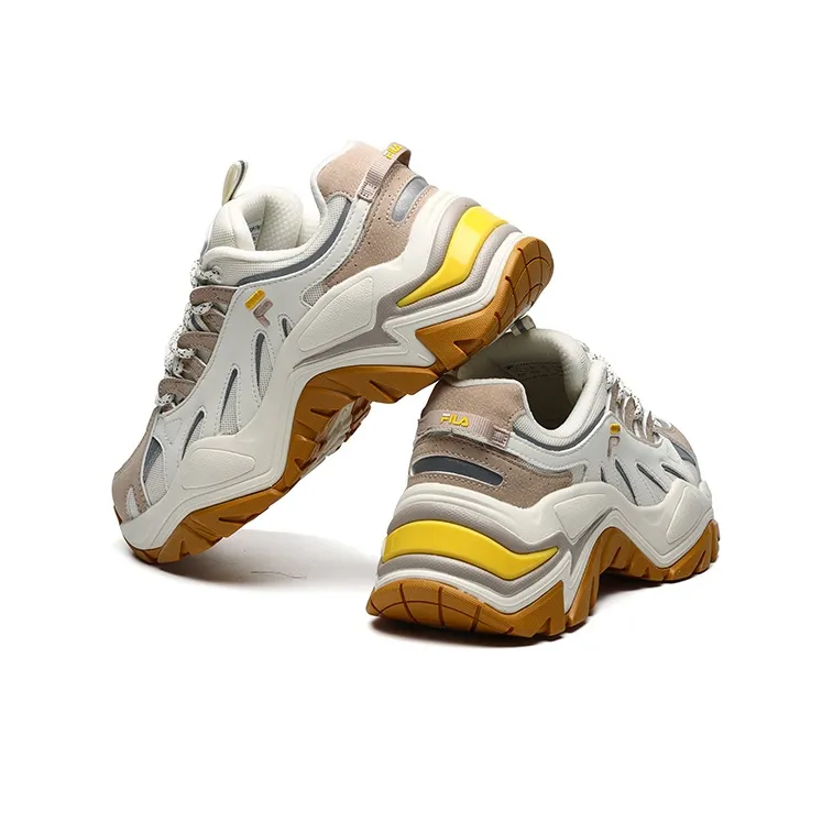 FILA FUSION Shoes 'Beige White' Women's-3