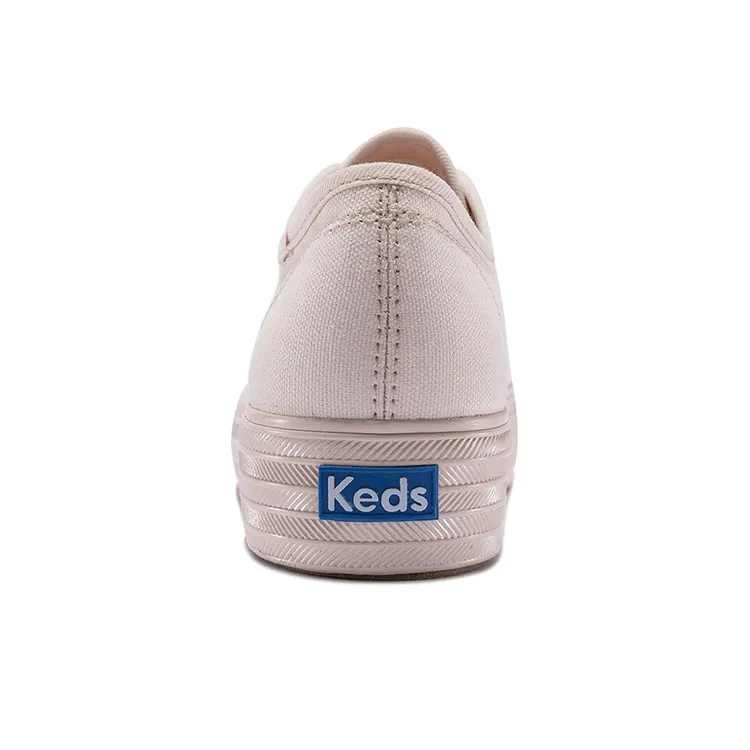 Keds Canvas Shoes Women's Low-Top Light Pink-3