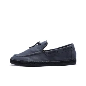 Joy&Mario Low Top Canvas Shoes Men's Dark Gray