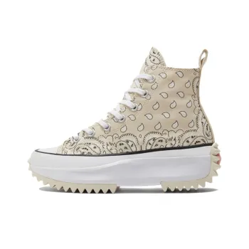 Converse Run Star Hike Hi Paisley Beige Women's