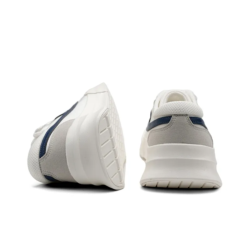 Warrior Sky Power DeXun Little Cube Low Top Vintage Skateboard Shoes Unisex White-3