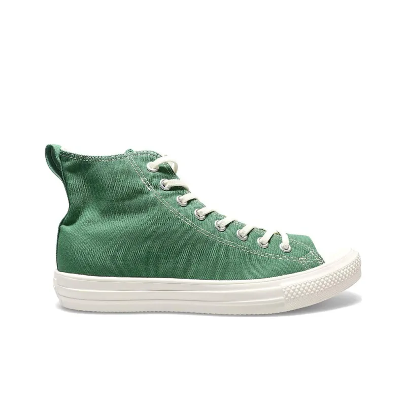 Converse All Star Light Freelace Wear-resistant And Waterproof High-Top Canvas Shoes Women's Green-1