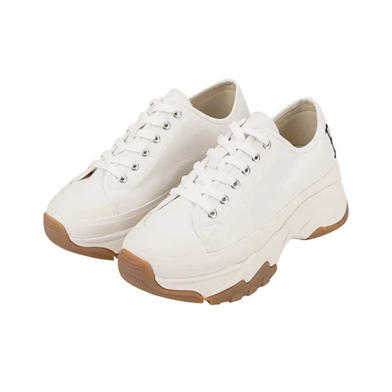 MLB Chunky Low Anti Slip Wear Resistant Low Top Chunky Sneakers Unisex White-2