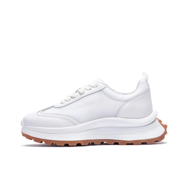 CHCH Platform Mesh Cortez Shoes Cushioned Slip-Resistant Breathable Low-Top Chunky Sneakers Women's-5