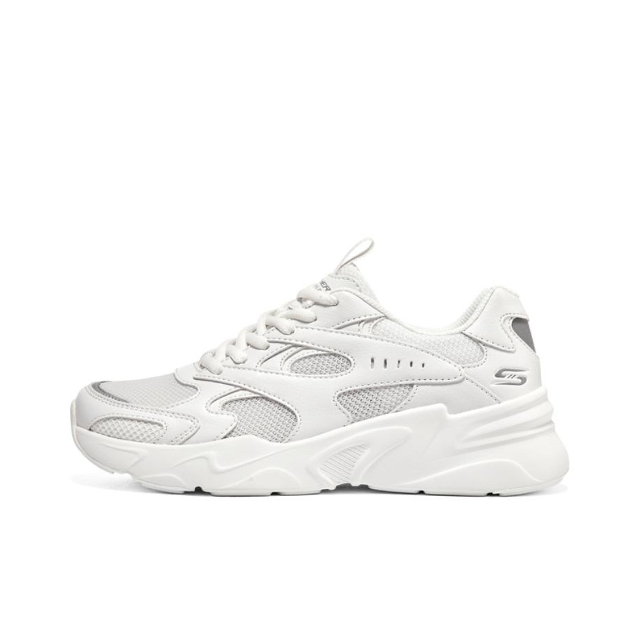 Skechers chunky sneakers white outlet