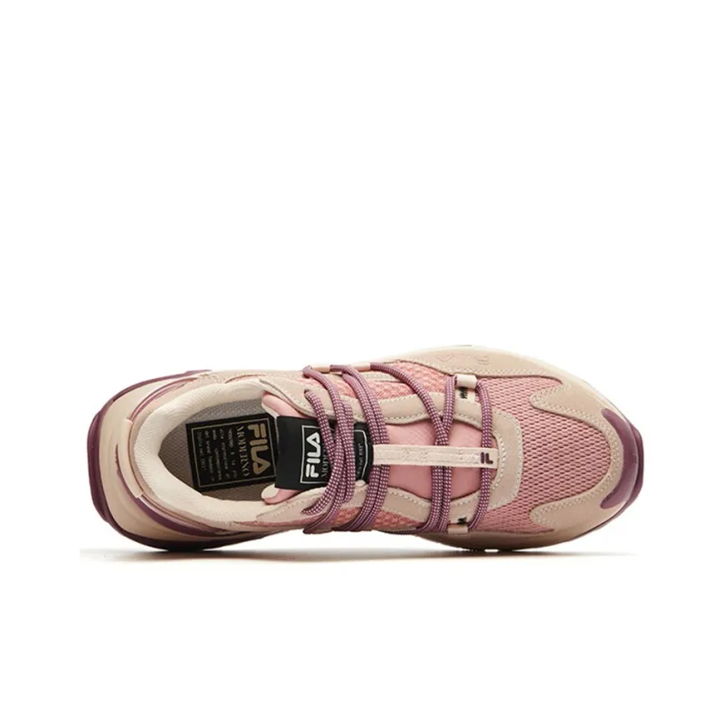 FILA Corsa Low Chunky Sneakers Gs Pink Women's-3