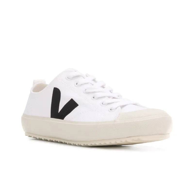 VEJA Nova Low Canvas 'White Black'-2