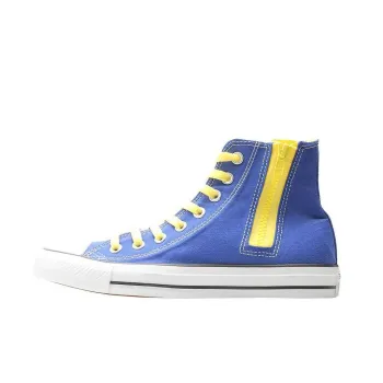 Converse Chuck Taylor All Star Side Zip Hi Radio Blue Yellow