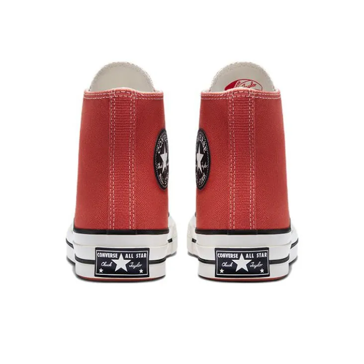 Converse Chuck Taylor All Star 1970s Wear Resistant High Top Canvas Shoes Unisex Orange-4