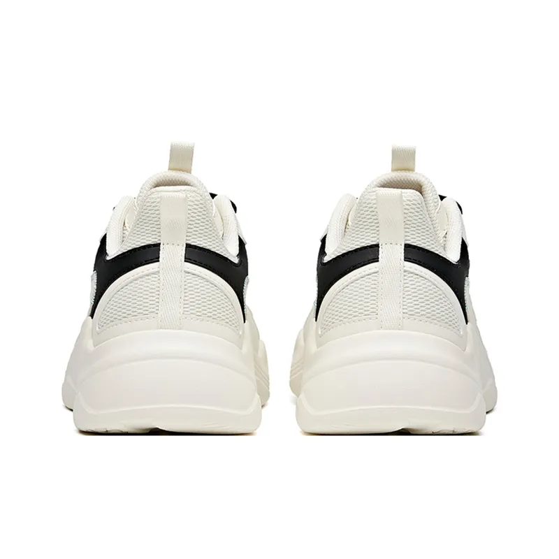 Anta Abrasion Resistant Coverage Lightweight Slip Resistant Low Top Chunky Sneakers Men's-4