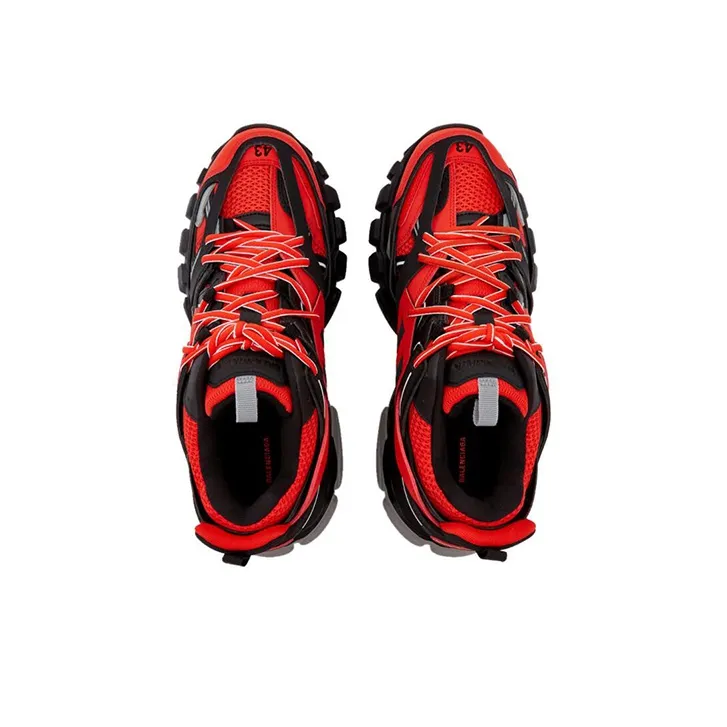Balenciaga Track Sneaker 'Red Black'-2