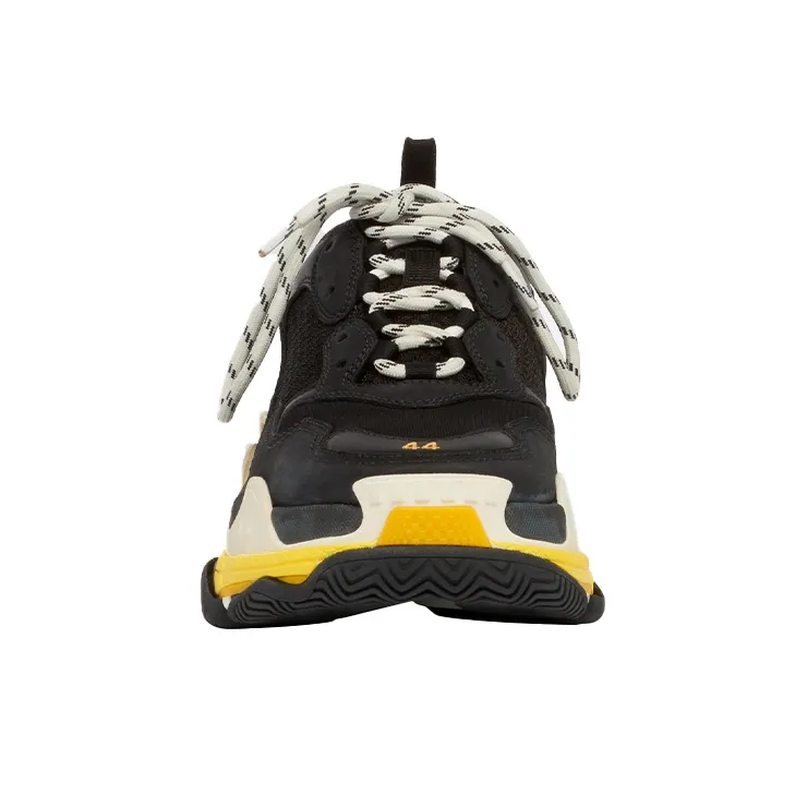 Balenciaga Triple S Sneaker 'Black Yellow'-2