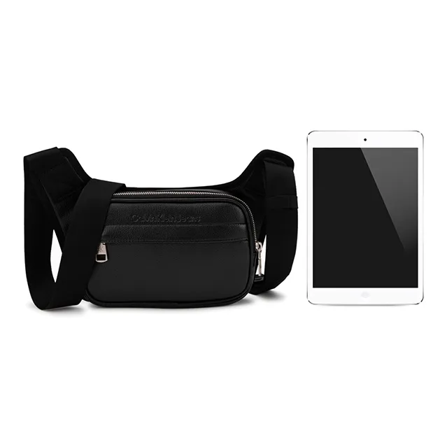 CALVIN KLEIN Synthetic Material Shoulder Bag Crossbody Bag Men's Black-3