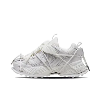 㦱 Wen Ray Low Top Chunky Sneakers Unisex White