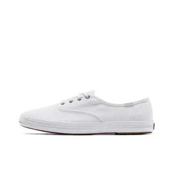 Keds Canvas Shoes Women's Low-Top Pure White