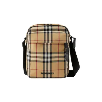 Burberry Polyamide With Calfskin Decoration Shoulder Bag Crossbody Bag Regular Men's Archive Beige