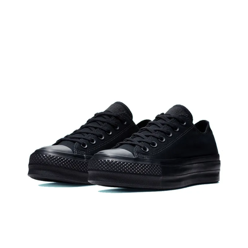 Converse Chuck Taylor All Star Platform Ox Triple Black Women's-2
