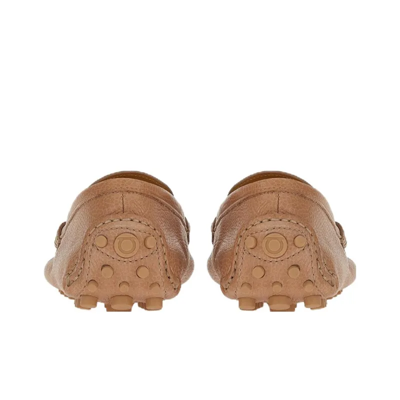 FERRAGAMO Odilia Leather Loafers-3
