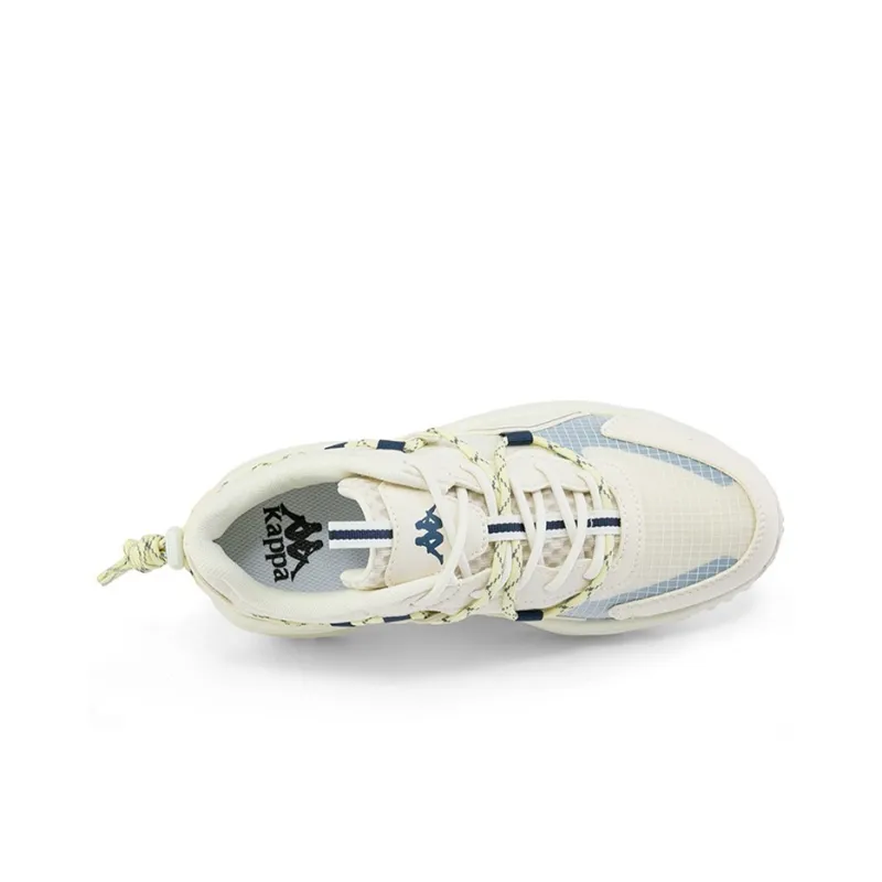 Kappa Cushioning Anti-Slip And Wear-Resistant Coverage Low-Top Chunky Sneakers Unisex Moon Gray-1