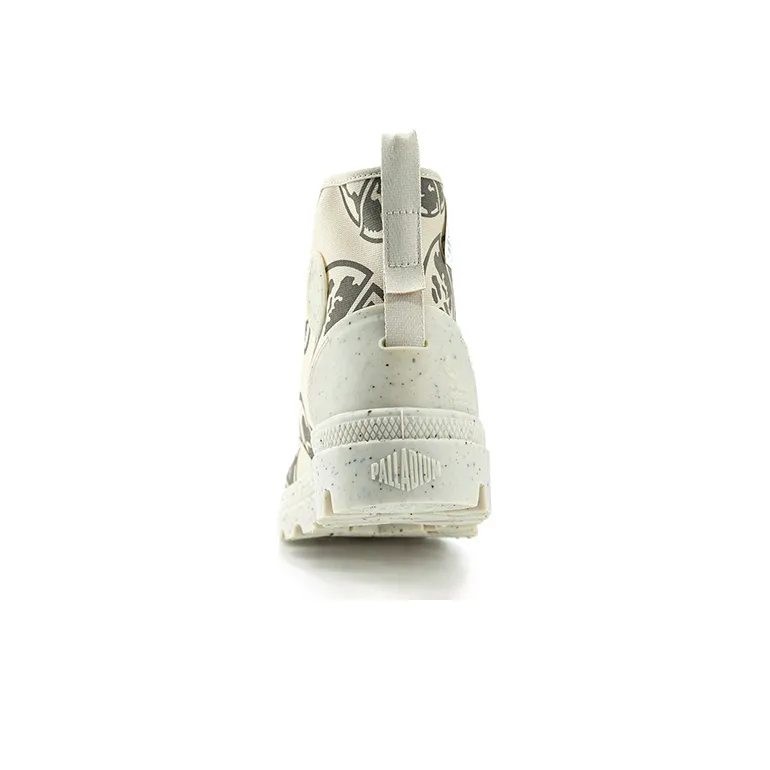 Palladium Pampa Canvas Shoes Unisex High Top Earth Sand Tone-2