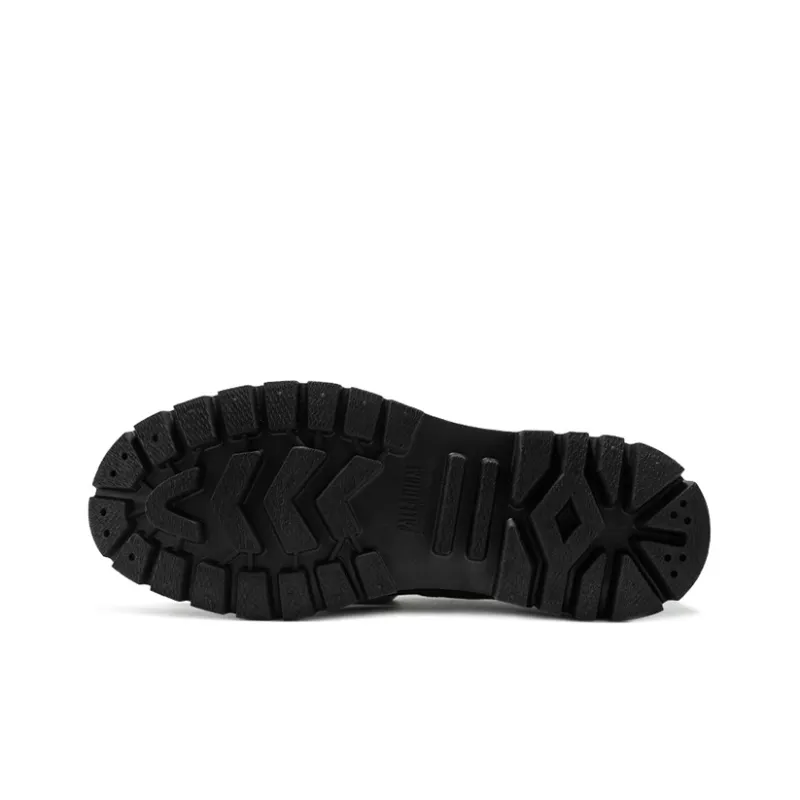 Palladium Canvas Shoes Unisex Low Top Black-5