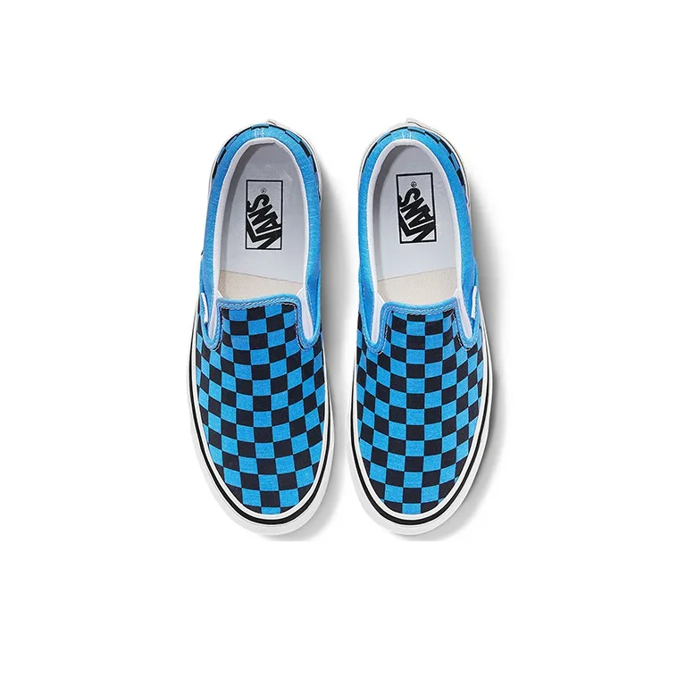 Vans Classic Slip On 98 Dx 'Anaheim Factory Blue Neon Checkerboard'-2