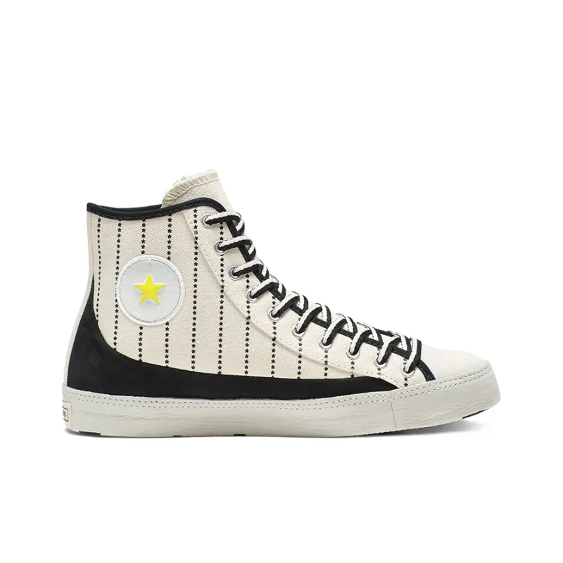 Converse Chuck Taylor All Star Sasha High Slip Resistant High Top Canvas Shoes Unisex Black White-1