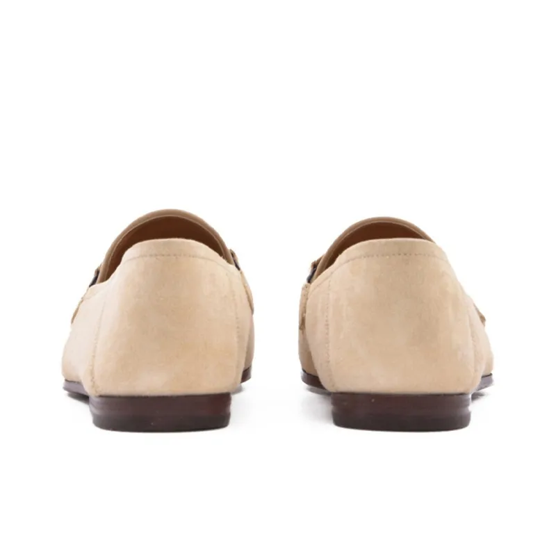 GUCCI Horsebit 1955 Loafers Women's Brown-4
