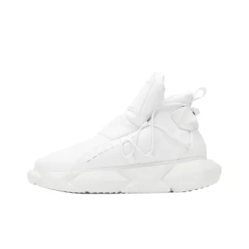 NORVINCY Height Increasing Mid Top Chunky Sneakers Unisex White