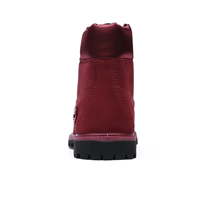 Timberland 6' Premium Waterproof Boot 'Burgundy Nubuck' Women's-4