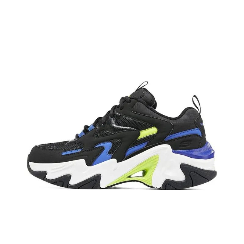 Skechers Stamina V6 Cushioning Anti-Slip And Wear-Resistant Low-Top Chunky Sneakers Men's-0