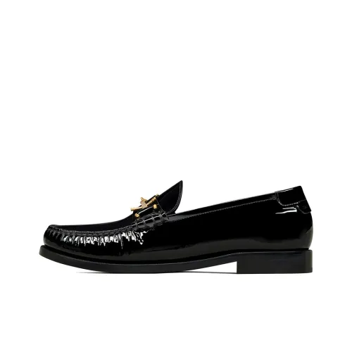 SAINT LAURENT Le Loafer Leather Loafers