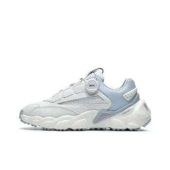 FILA SMASHER GF BOA Anti Slip And Wear Resistant Coverage Low Top Golf Shoes Women's White Blue
