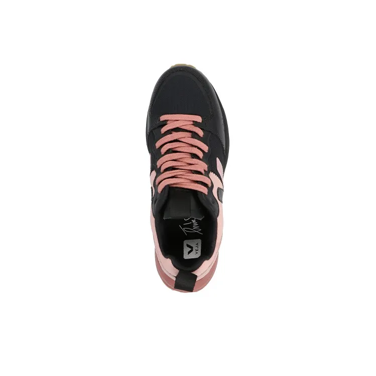 VEJA Venturi Cushioning Anti-Slip And Wear-Resistant Low-Top Chunky Sneakers Unisex Pink Black-5