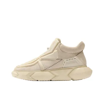 NORVINCY Chunky Sneakers Unisex Low Top Khaki