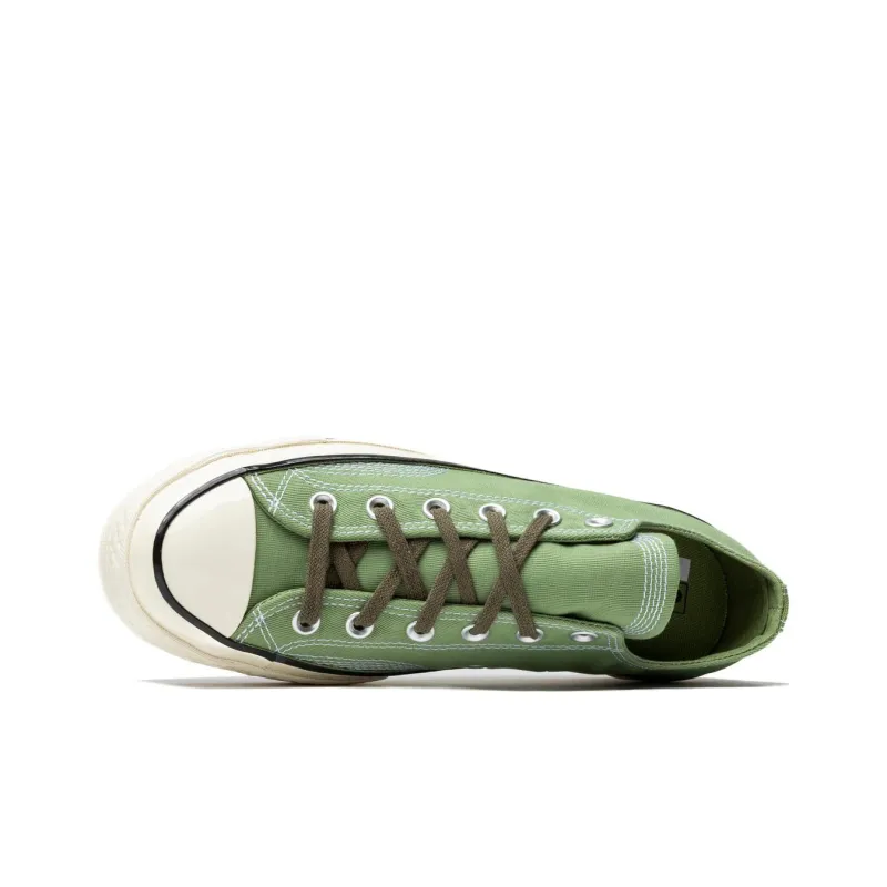 Chuck 70 Converse Low 'Jungle Cloth Alligator Green'-2