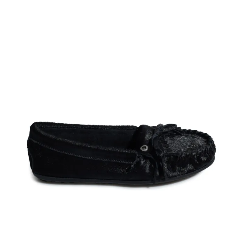 MINNETONKA Women's Casual Shoes Women's Low-Top Black-1