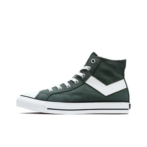 Pony Canvas Shoes Women's High-Top Jasper