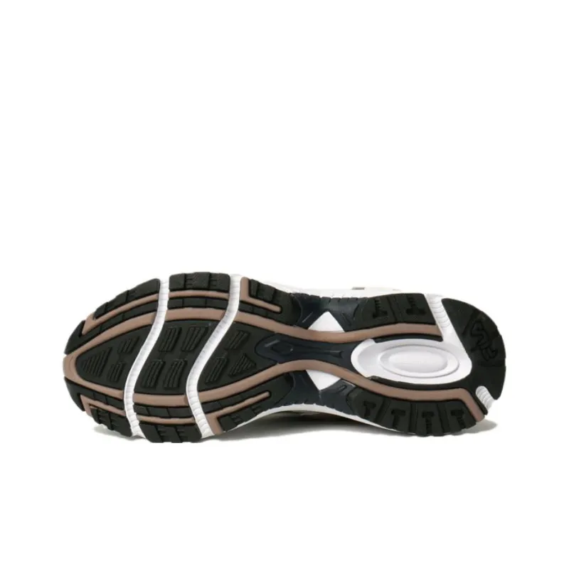 FILA Catapult Catapult Anti-Slip Wear-Resistant Low-Top Chunky Sneakers Unisex White Blue Beige-3