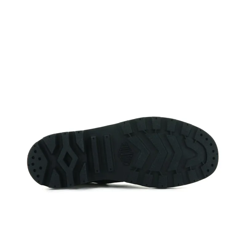 Palladium Pampa Oxford Uniform Of The Slip Resistant, Abrasion Resistant, Breathable Low Top Canvas Shoes Unisex Black-4