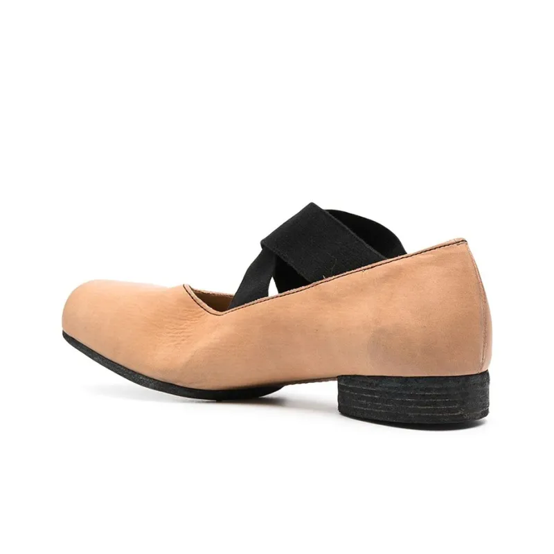 UMA WANG Mid Low Heel Shoes Women's Nude-2