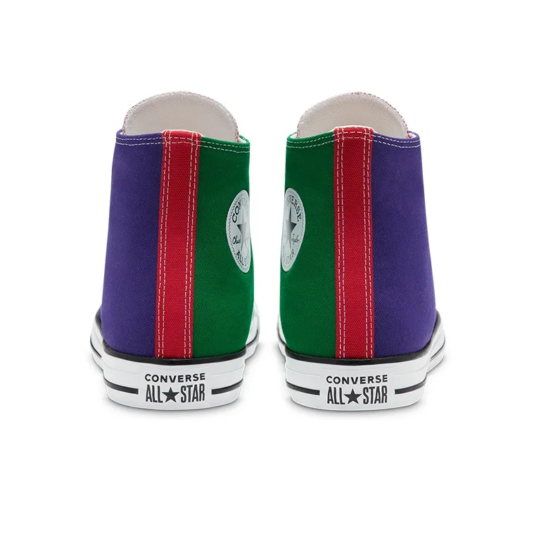 Converse Chuck Taylor All Star 'Green Red Purple'-4