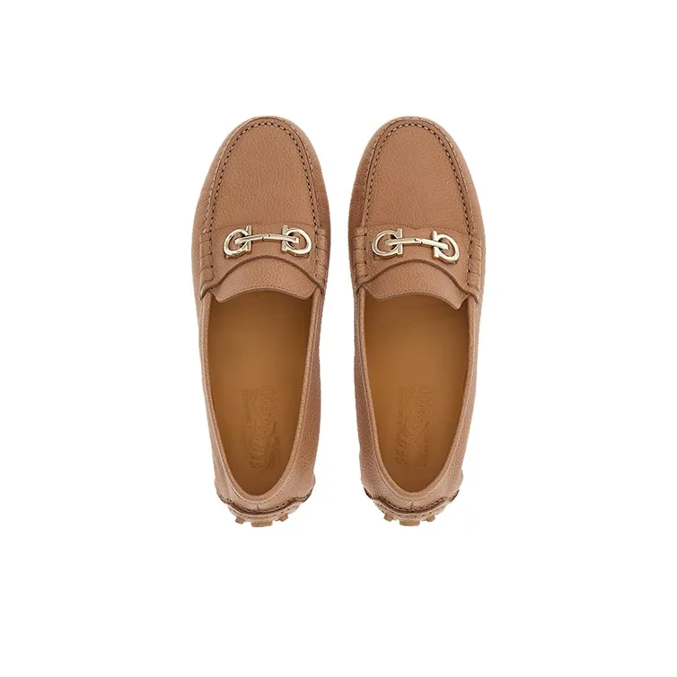 FERRAGAMO Odilia Leather Loafers-2