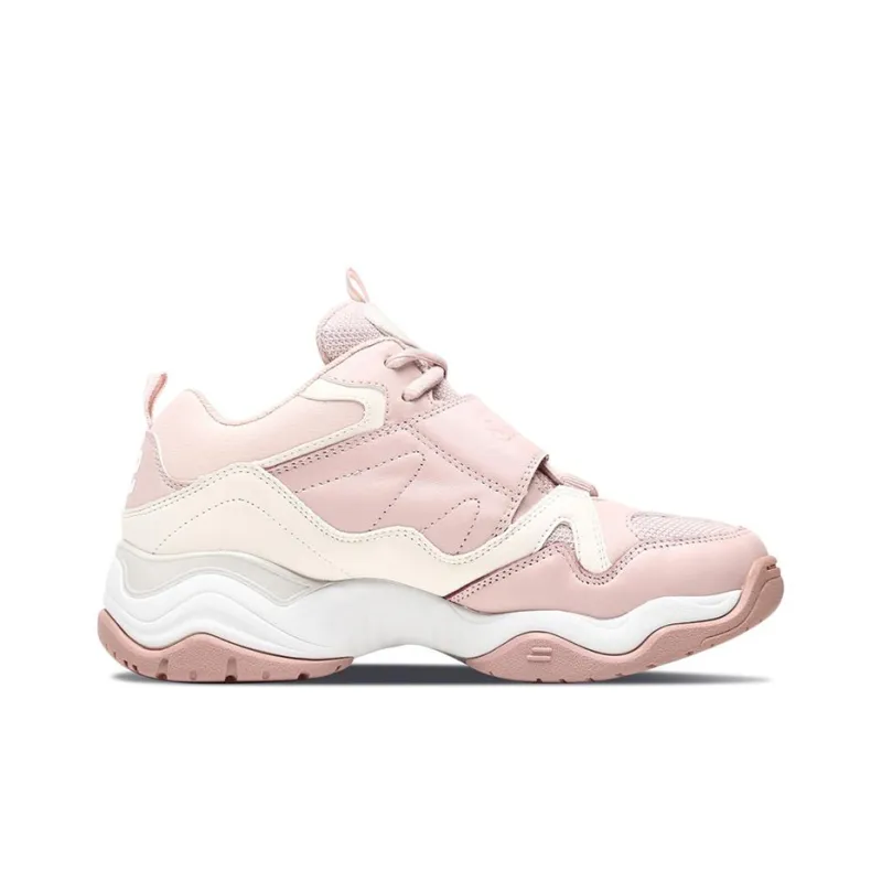 Skechers D Lites Train Mid Top Daddy Shoes Pink/White Women's-1