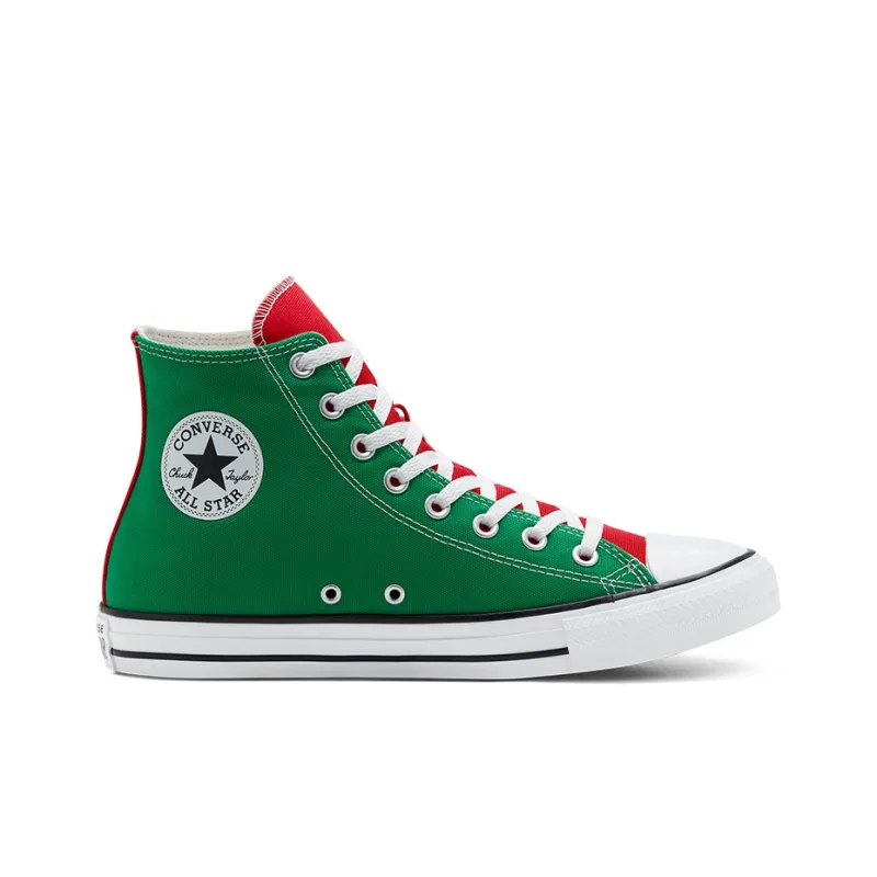 Converse Chuck Taylor All Star 'Green Red Purple'-1